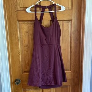 HALARA Fig Backless Twist Easy Peezy Mini Dress